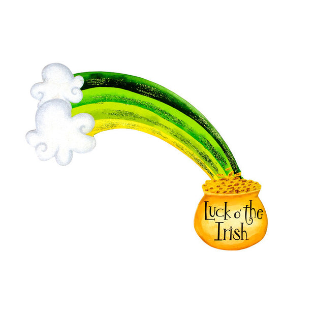 Luck O' The Irish Rainbow The Round Top Collection V9037 - FancySchmancyDecor