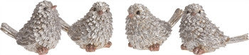 Holiday - Silver Birds - FancySchmancyDecor