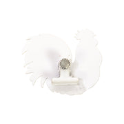 Rooster Clip with Magnet Assorted Set of 4 by The Round Top Collection Y17056