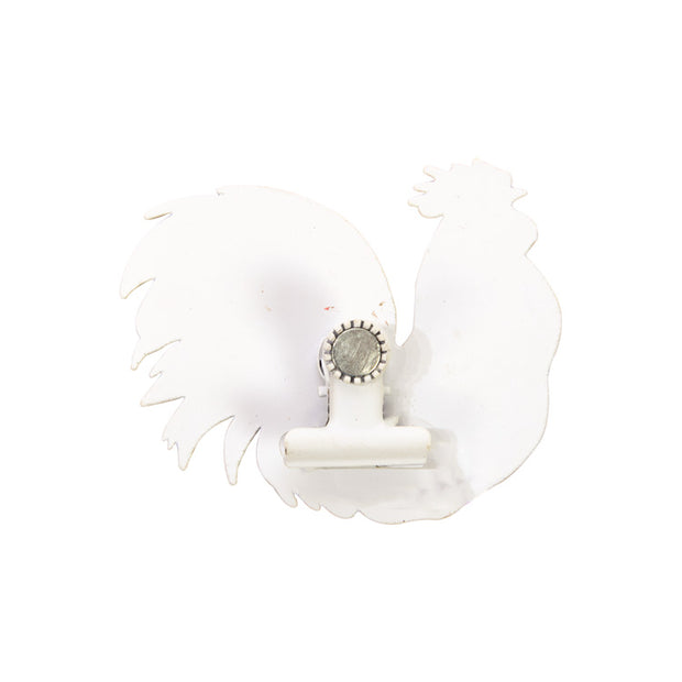 Rooster Clip with Magnet Assorted Set of 4 by The Round Top Collection Y17056