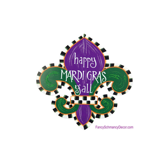 Elegant Fleur-De-Lis Magnet by The Round Top Collection Y18056
