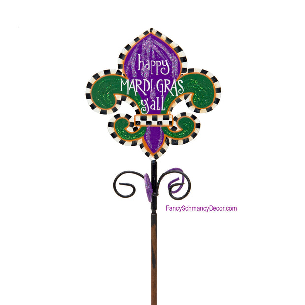 Elegant Fleur-De-Lis Finial by The Round Top Collection Y18057