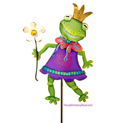 Fairytale Frog Princess Stake by The Round Top Collection Y18129