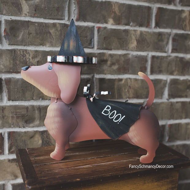 Dress-up Dachshund Witch by The Round Top Collection Y18347