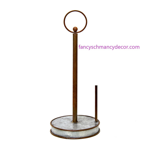 Natural Paper Towel Holder by The Round Top Collection