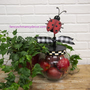 Ladybug Finial by The Round Top Collection