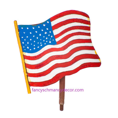 American Flag Finial by The Round Top Collection