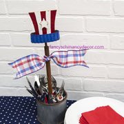 Uncle Sam Hat Finial by The Round Top Collection