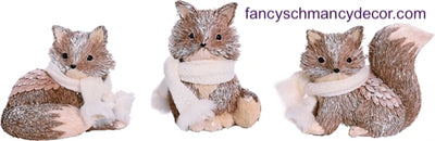 Sisal Fox Set of 3