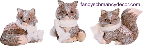 Sisal Fox Set of 3