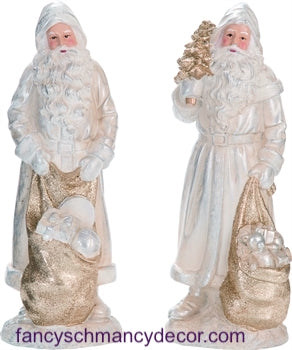 Elegant Santa with Sack Figure