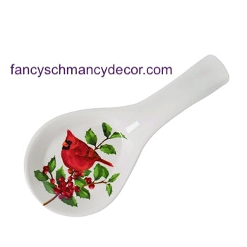 Classic Cardinal Spoon Rest