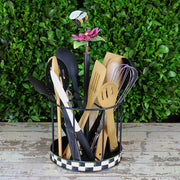 Utensil Caddy The Round Top Collection Y9021 - FancySchmancyDecor - 2