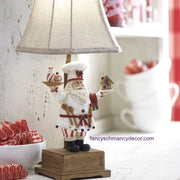 Baker Santa Lamp by Raz Imports