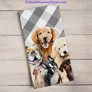 Best Friend - Dog Bunch Tea Towel