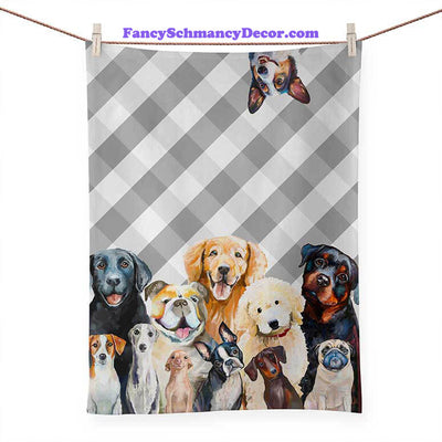 Best Friend - Dog Bunch Tea Towel