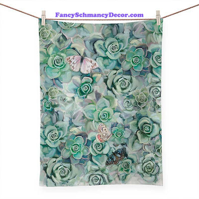Butterfly Guests Tea Towel