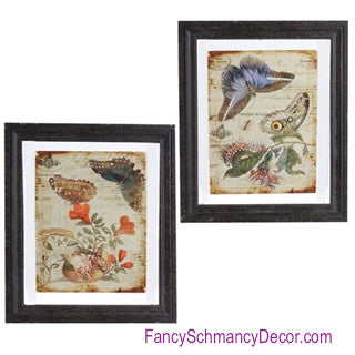 Glass Butterfly Print by Raz Imports - FancySchmancyDecor