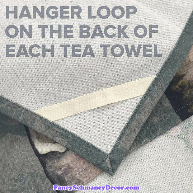 Happy Dog Tea Towel