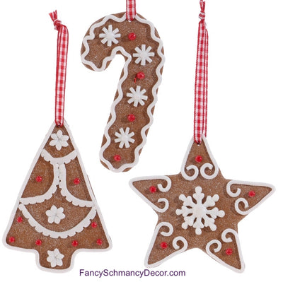 Gingerbread Ornament by Raz Imports