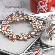 Gingerbread Wreath Ornament by Raz Imports