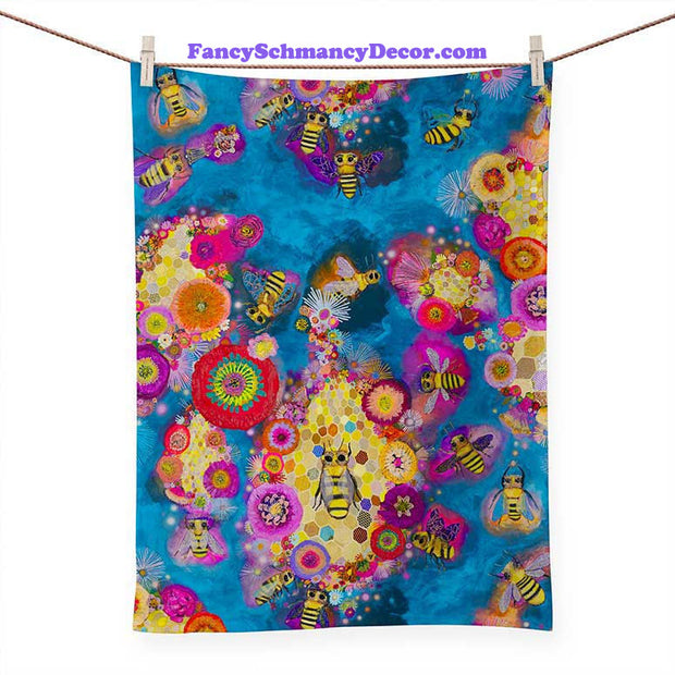 Honeycomb Tea Towel