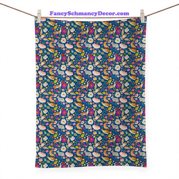Into The Woods Tea Towel