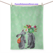 Morning In The Garden Tea Towel