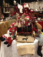 Santa's Red Sleigh - FancySchmancyDecor - 3