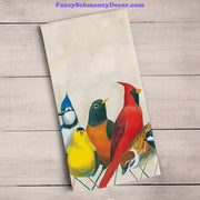 Songbirds Tea Towel