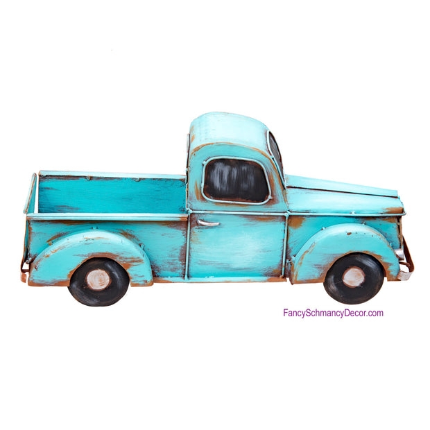 Junk Gypsy Turquoise Truck by The Round Top Collection Y18308